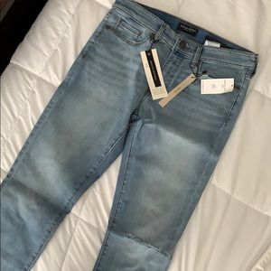Banana Republic skinny destructed denim